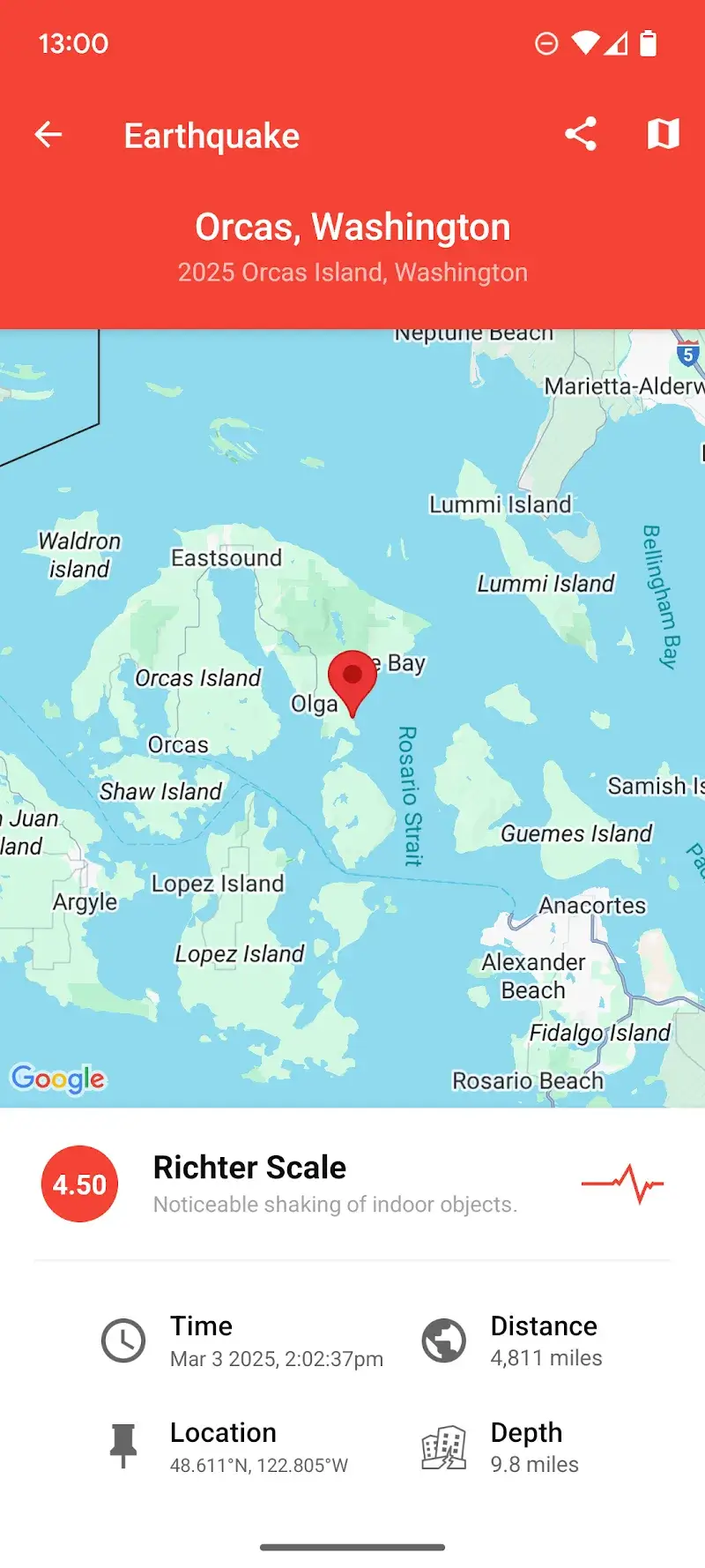 My Earthquake Alerts Pro v26.1.0 APK (Full Version) - screenshot 1