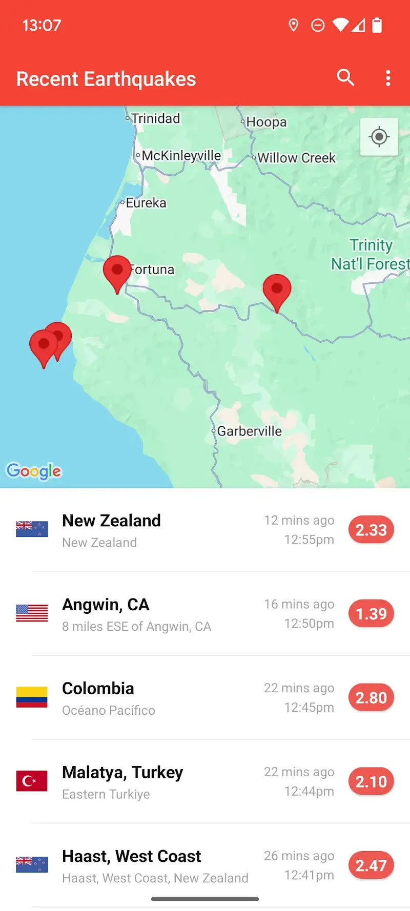 My Earthquake Alerts Pro v26.1.0 APK (Full Version) - screenshot 3
