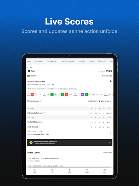 ESPNCricinfo - screenshot 11