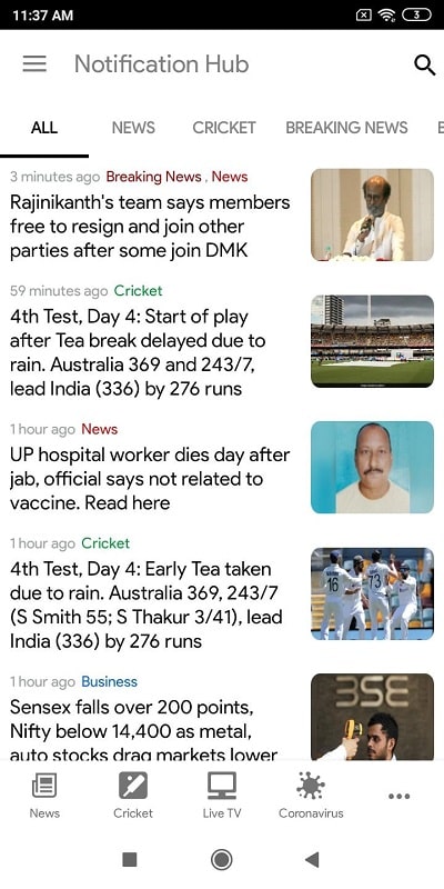 NDTV News APK - screenshot 4