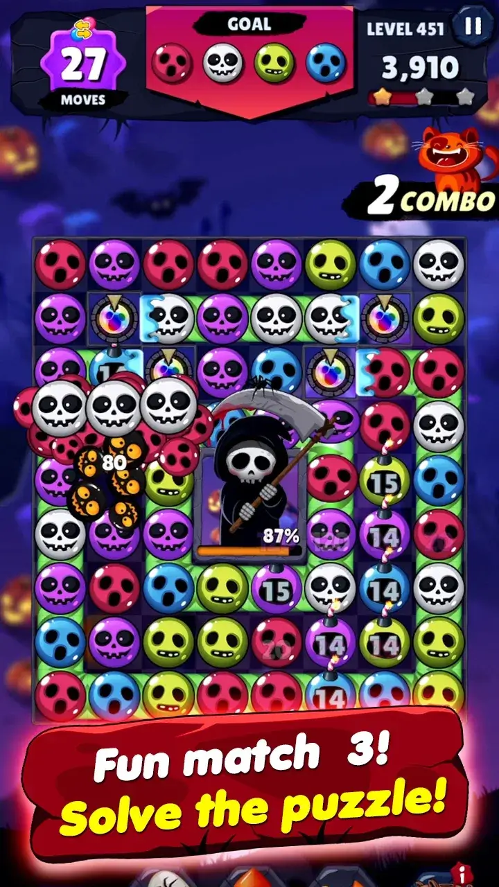 Witch Match Puzzle - screenshot 1