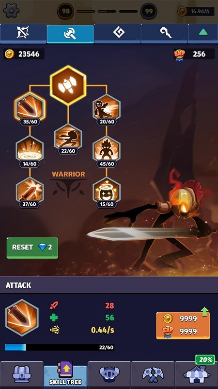 Idle Stickman Heroes APK - screenshot 4