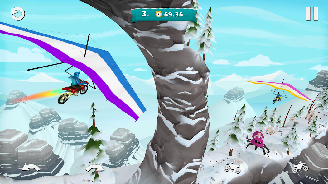 Airborne Motocross Bike Racing - screenshot 19