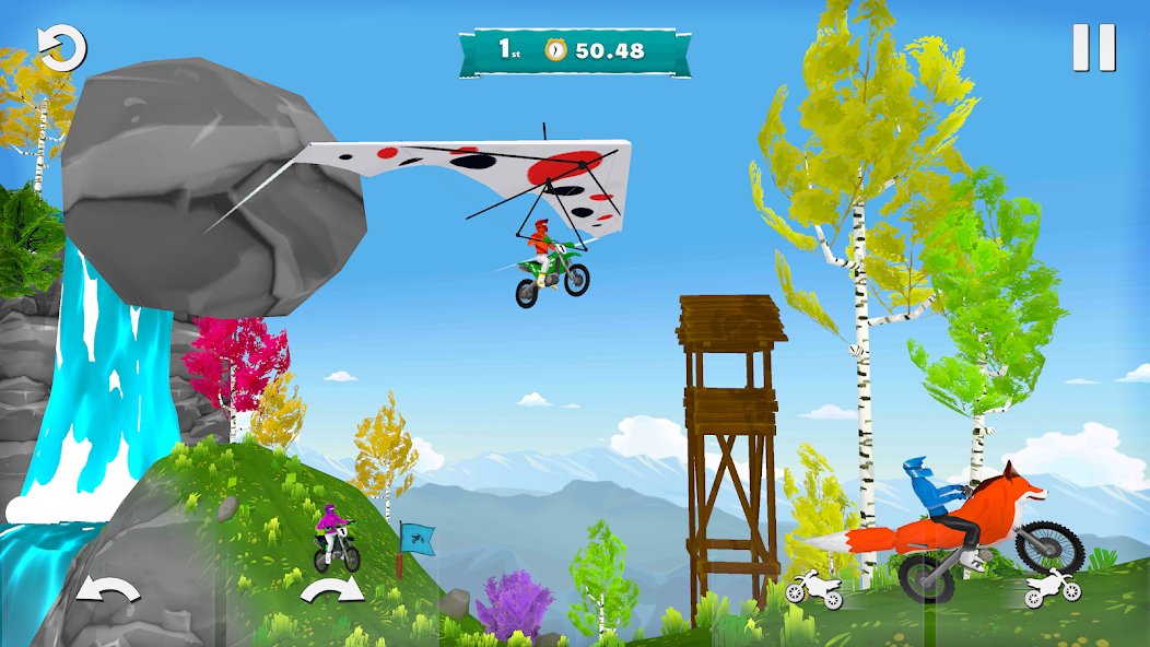 Airborne Motocross Bike Racing - screenshot 3