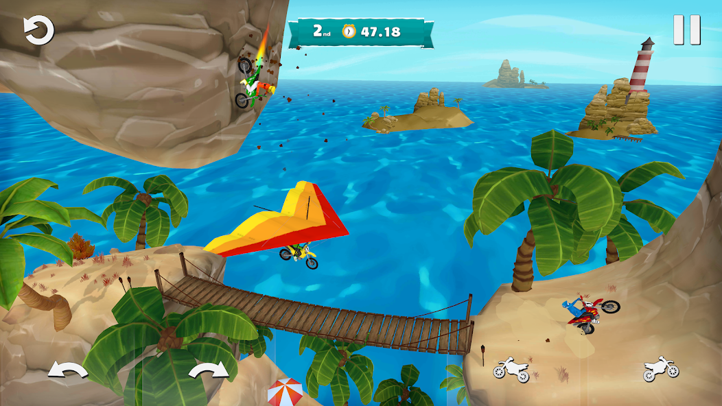 Airborne Motocross Bike Racing - screenshot 5