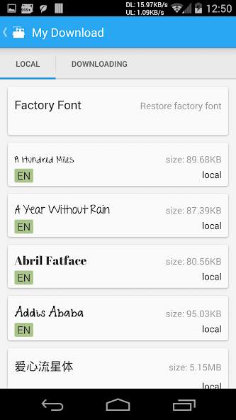iFont Pro - screenshot 4