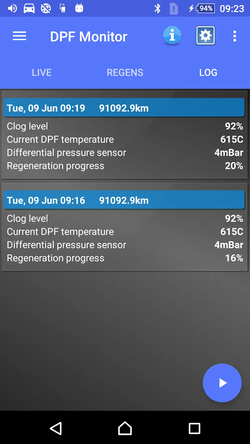 DPF Monitor - screenshot 3