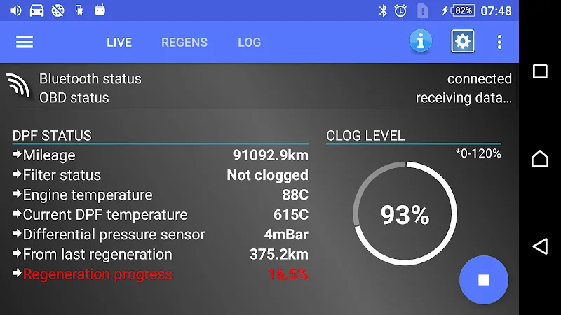 DPF Monitor - screenshot 5