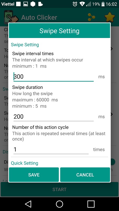 Auto Clicker APK - screenshot 2