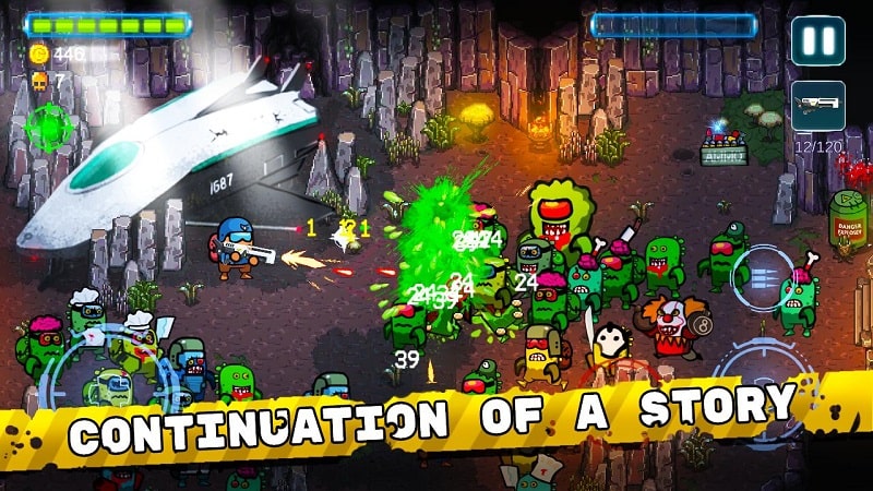 Zombie In Space - screenshot 1