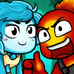 Fire and Water Couple: Online Platformer MOD APK icon