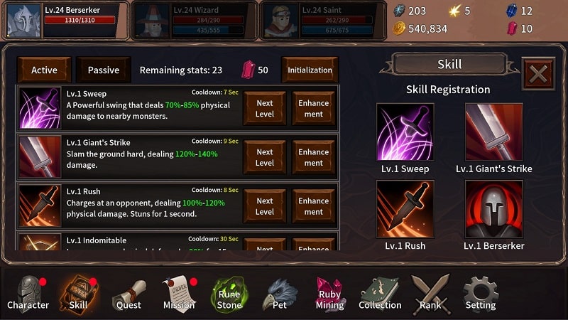 Dungeon Of Three Man APK - screenshot 2