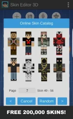 Skin Editor 3D for Minecraft - screenshot 1