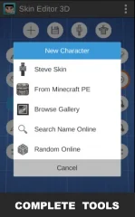 Skin Editor 3D for Minecraft - screenshot 2