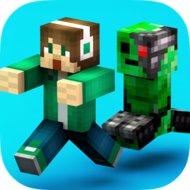 Crossy Creeper : Smashy Skins - app icon