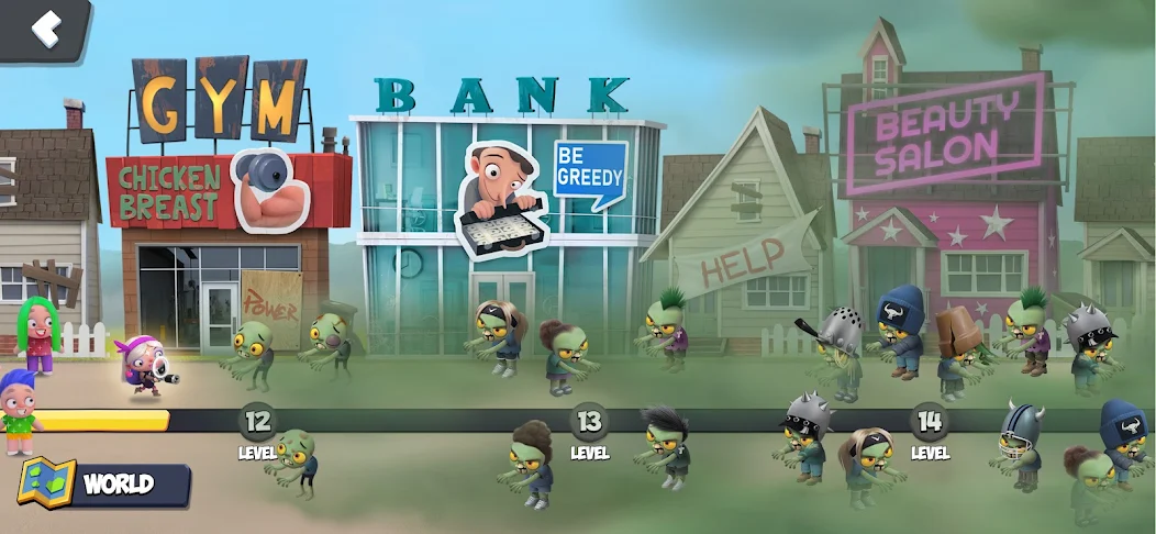 Kids vs Zombies: Brawl for Donuts - screenshot 23