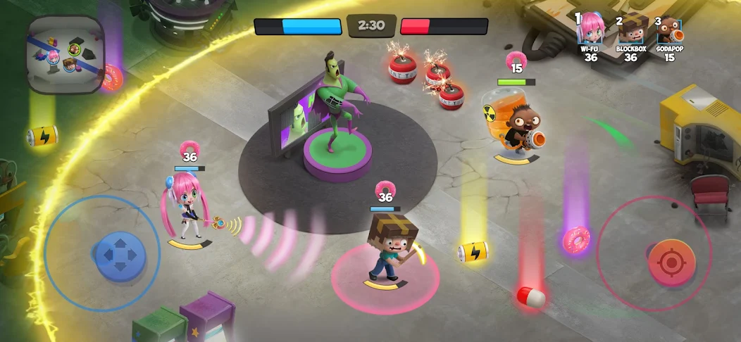 Kids vs Zombies: Brawl for Donuts - screenshot 24
