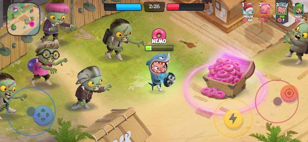 Kids vs Zombies: Brawl for Donuts - screenshot 29