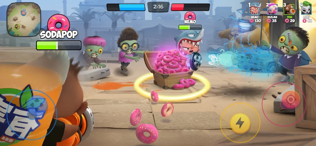 Kids vs Zombies: Brawl for Donuts - screenshot 32