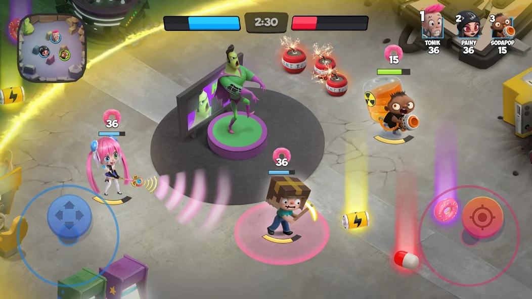 Kids vs Zombies: Brawl for Donuts - screenshot 8