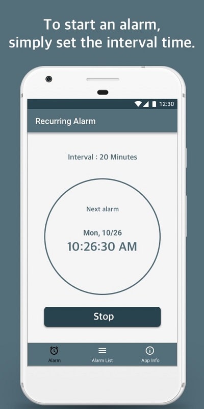 Repeat Alarm APK - screenshot 2