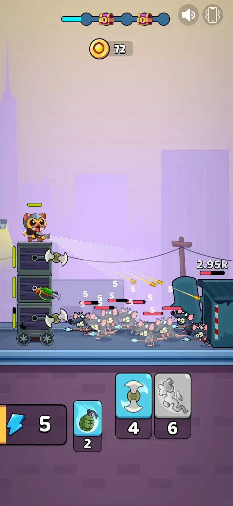 Meow Mayhem Tower Defense - screenshot 1