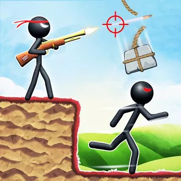 Stickman Reborn - Free Puzzle Shooting Games 2020 MOD APK icon