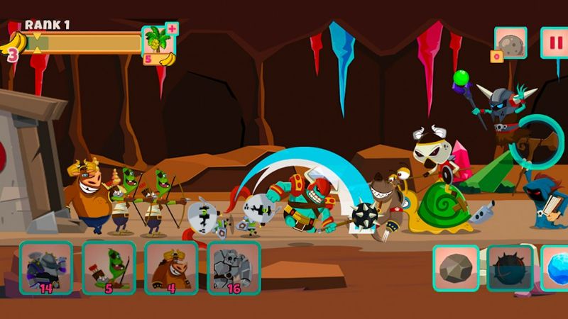 Monster Rush Strategy TD war APK - screenshot 1