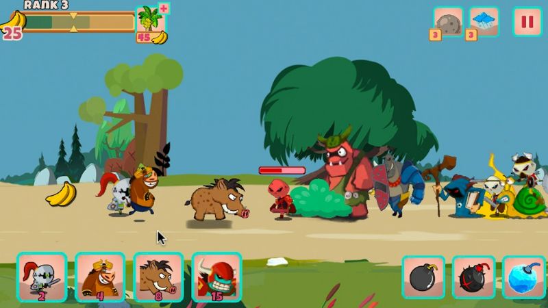 Monster Rush Strategy TD war APK - screenshot 3