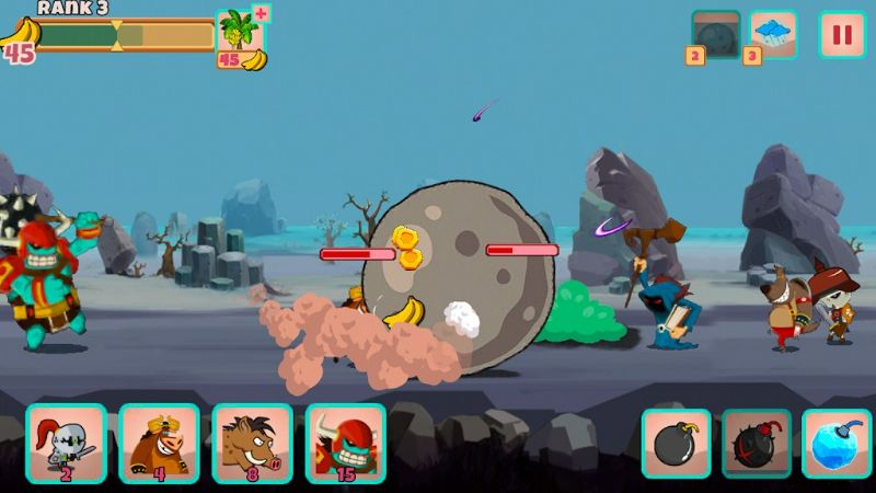 Monster Rush Strategy TD war APK - screenshot 4