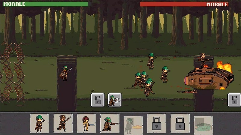 War Troops 1917: Trench Warfare WW1 Strategy Game - screenshot 3