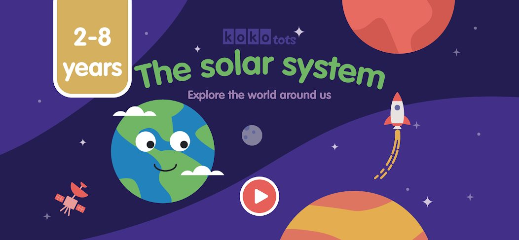 Solar System for kids - screenshot 1