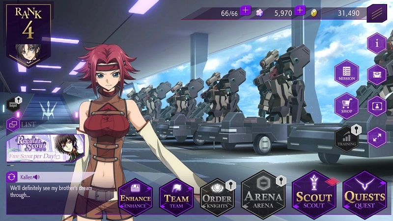 Code Geass APK - screenshot 1