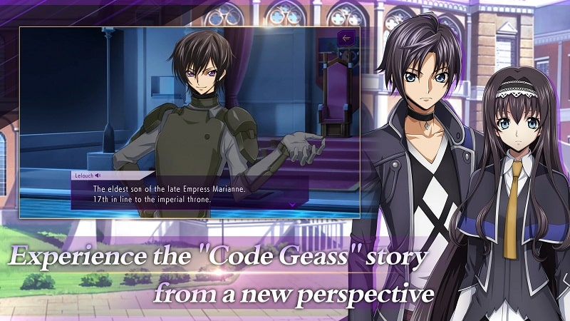 Code Geass APK - screenshot 3