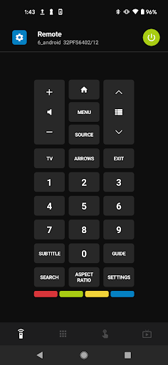 Remote for Philips TV - screenshot 1