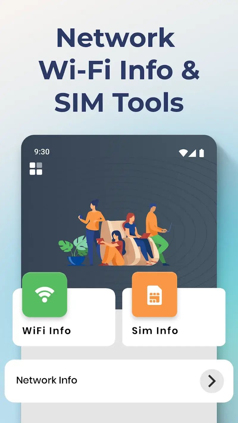 SIM & Wi-Fi Info - screenshot 1