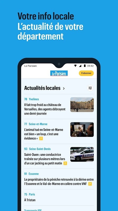 Le Parisien APK - screenshot 1