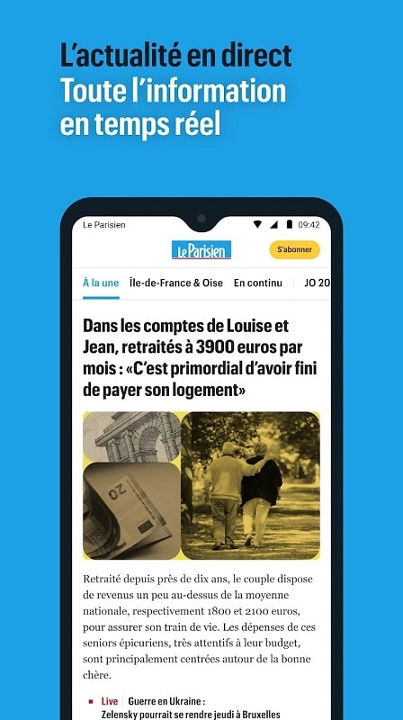 Le Parisien APK - screenshot 2