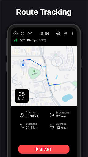 GPS Speedometer - screenshot 3