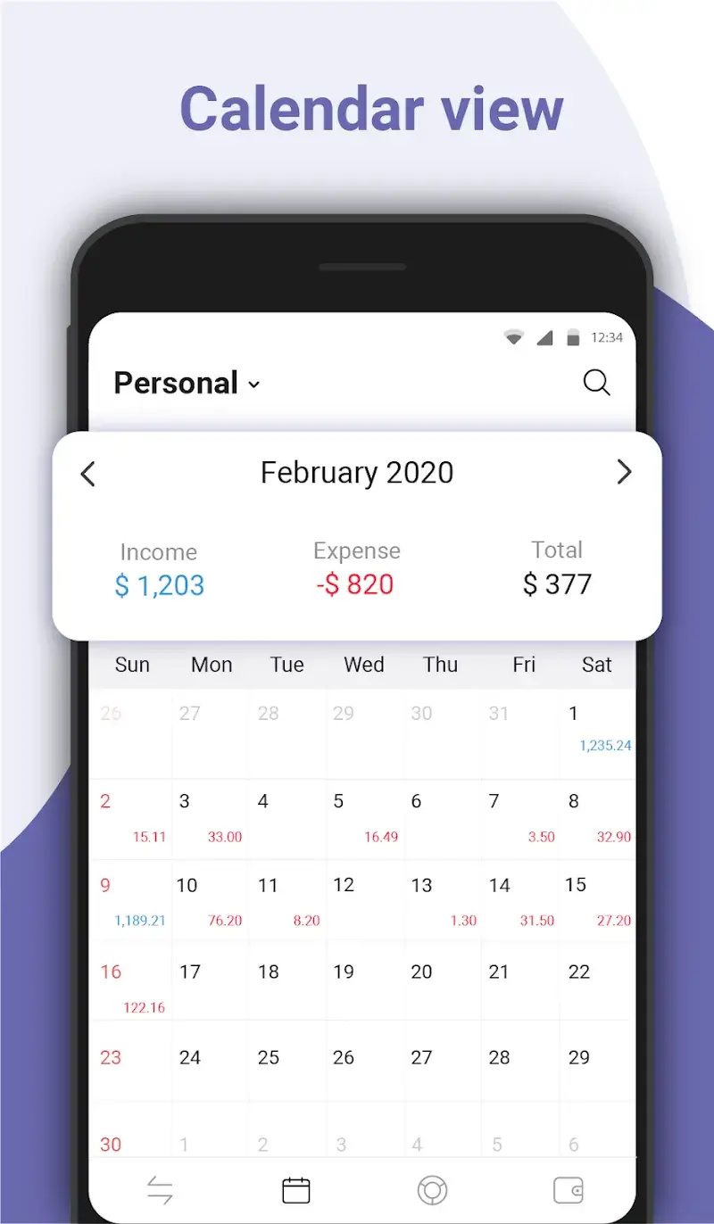Money Manager Expense Tracker - screenshot 2