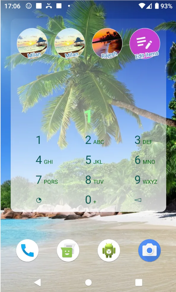 Dialer Widget - screenshot 3