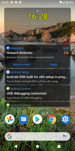 Notification Widget - screenshot 1