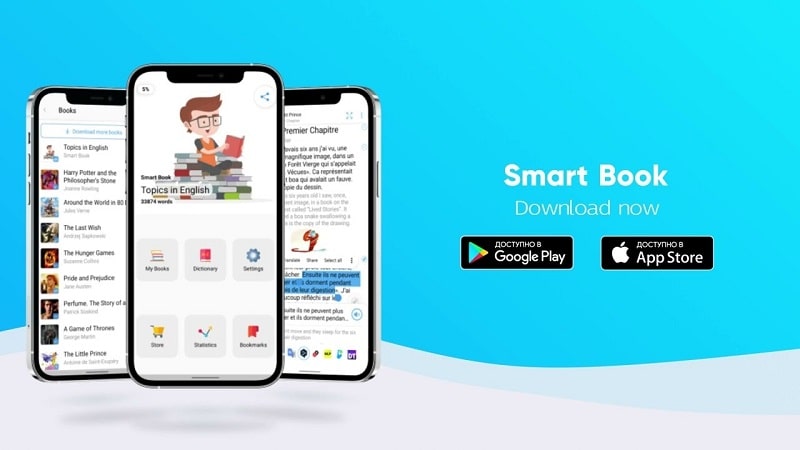 Parallel translation of books APK - app icon