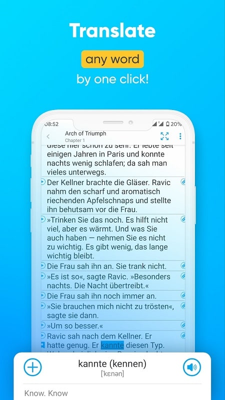 Parallel translation of books APK - screenshot 1