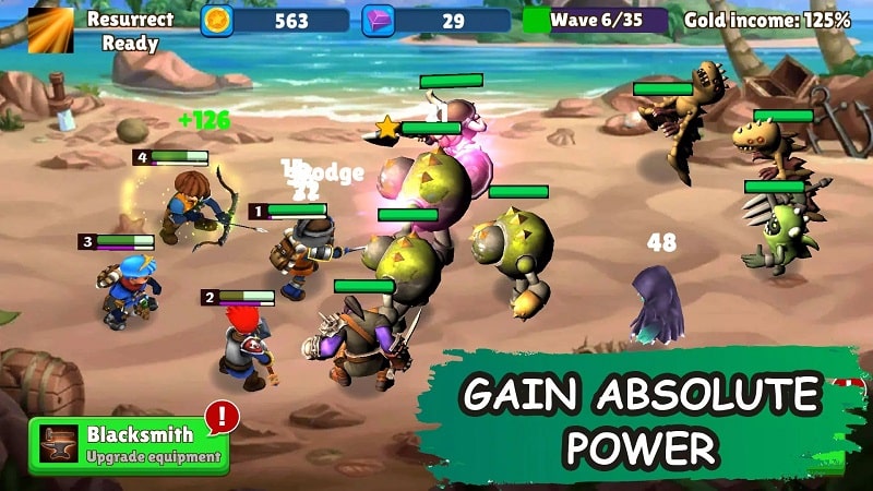 Idle Warrior Tales APK - screenshot 5