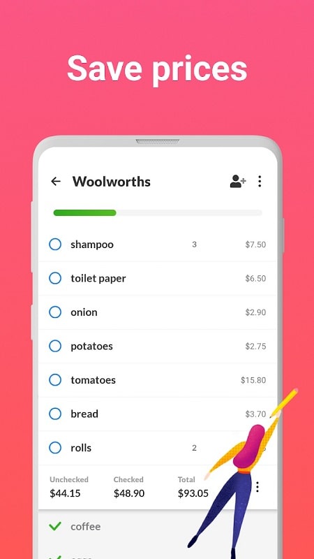 Grocery Shopping List Listonic APK - screenshot 1