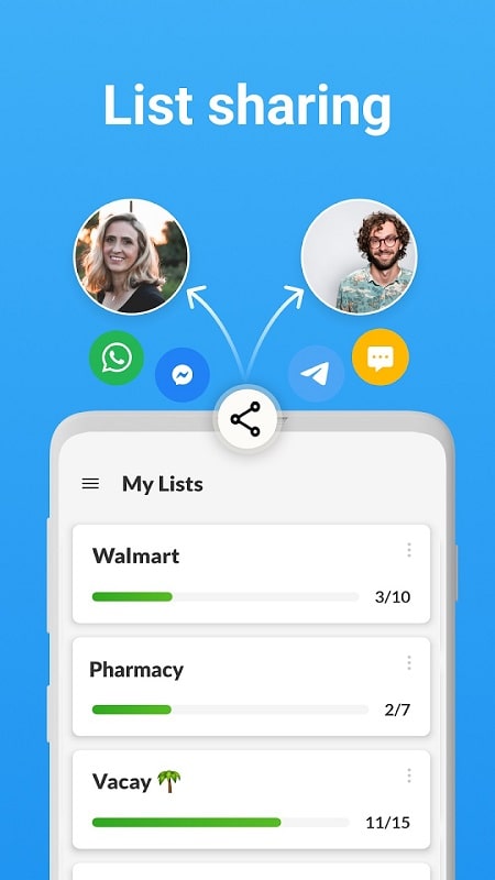 Grocery Shopping List Listonic APK - screenshot 2
