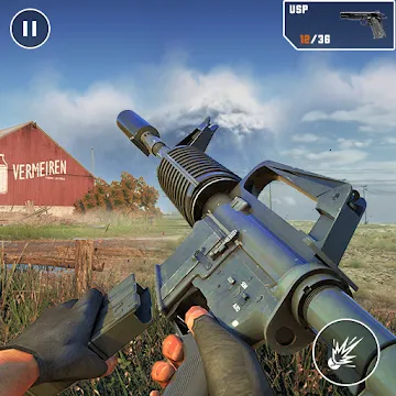 Anti-Terrorist FPS Shooting Mission:Gun Strike War MOD APK icon