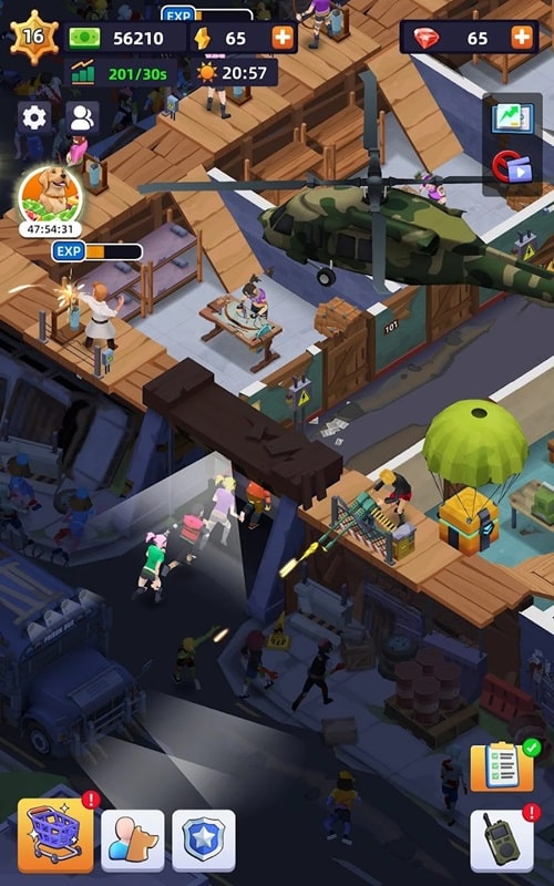Idle Survivor Fortress Tycoon APK - screenshot 1