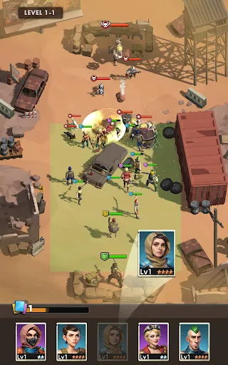 Idle Wasteland Criminal Empire - screenshot 2